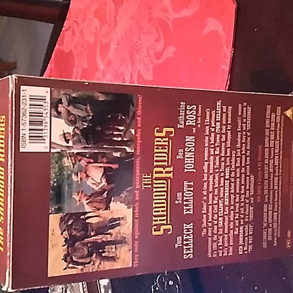The Shadow Riders VHS - Picture 2 of 2
